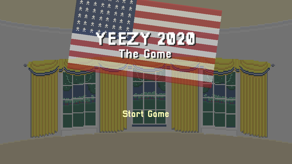 yeezy 2020 yard sign