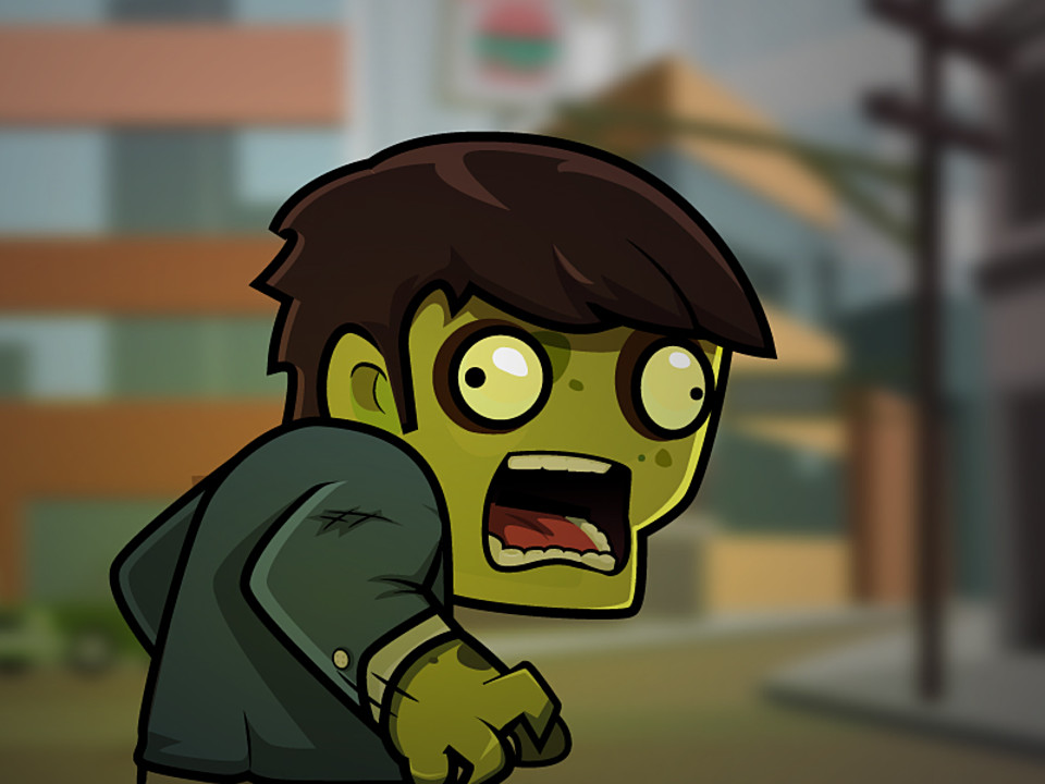 Male Zombie Characters 2D Animation Demo (Spine) 