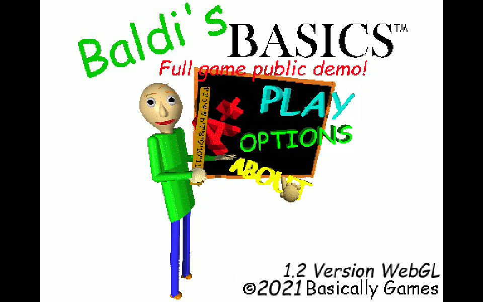 Baldi 2 - Play Baldi 2 Game Online